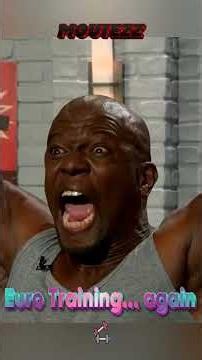 Terry Crews EURO TRAINING AGAIN #physique #training #gym #muscles #comedy