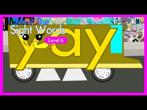 NEW!! Meet The Sight Words Level 6 "yay"