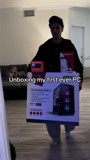 Unboxing My First Ever PC Experience