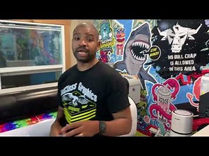 Changing bag of ink for mutoh 1324 printer youtube