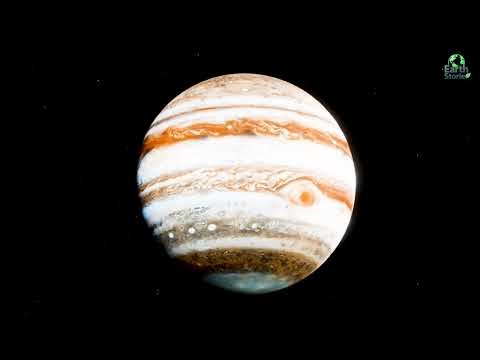 Solar system planets orbiting sun animated space background science education astronomy discovery