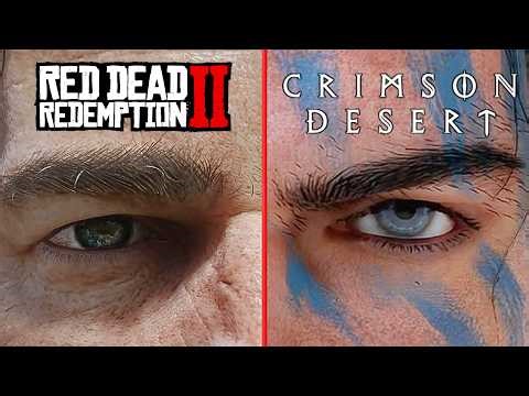 Crimson Desert Vs Red Dead Redemption 2 - Direct Comparison (4K)