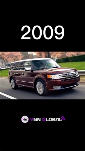 Evolution Of Ford Flex (2009-2019) #shorts
