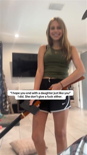 God said here, make this one meaner than she already is. It’s a fake gun tik tok #daughter #momsoftiktok #bbgun #daughterlove