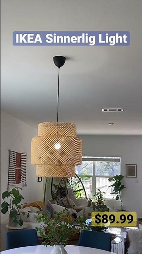 IKEA Sinnerlig - Best Budget Boho Style Pendant Light - IKEA Lighting Ideas
