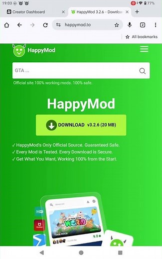 how to download happymod
