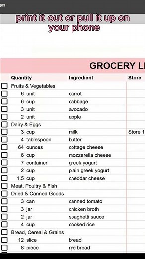 How to Organize Recipes & Plan a Weekly Menu Using My Meal Planner