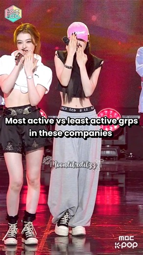 Most active vs Least active grps #kpop #blackpink #viral #illit #vs #subscribe #1millionviews
