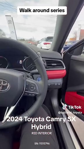 Red interior on clearance? Your welcome ❤️ #ballarattoyota #eofyclearance #redinterior