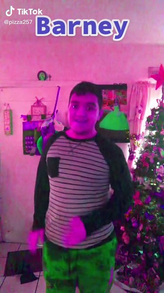 Personaliza tus Colores para una Navidad con Barney