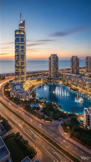 From desert to skyline icon — a mega tower built step by step. 🏗️✨ #construction #tiarchitecture