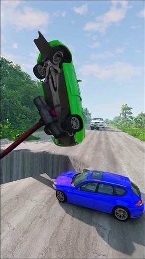 Little BIG Cars vs Giant Hammer