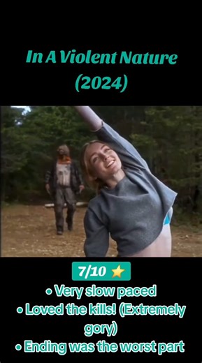 In A Violent Nature (2024) Movie Review! | Rickysixsixsix