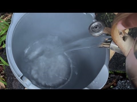 My Off-Grid Hot Shower Routine SHOCKS People 🔥🚿