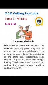 4.9K views · 30 reactions | G.C.E. Ordinary Level 2016 - First Paper...