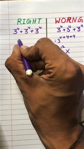 Big Mistake in Exponents! 😱 Stop Making This Maths Error#education #knowledge #mathskills