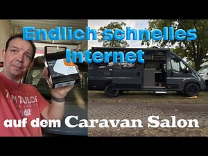 Internet in the motorhome Caratec router and roof antenna super fast!