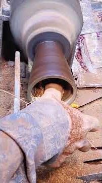 Very Nice Palm Tree Turning Wood Art