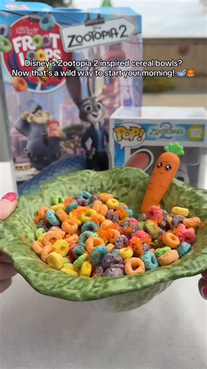 1.8K views · 19 reactions | From Judy’s carrot crunch 凌 to Nick’s messy masterpiece  to Gary’s sophisticated setup  Which bowl would you grab first? ​ P.S. Available now on kelloggstore.com (link in bio) ​ P.S.S. Disney’s Zootopia 2 coming to theaters only November 26th!  | Froot Loops | Facebook