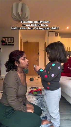 Teaching Malayalam Basics to a Toddler