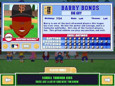 Backyard Baseball 2003 Meet The Player RE-Upload