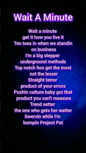 #wait a minute #waitaminute #wait a minute song #wait a minute lyrics #wait a minute rap #viral