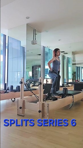Pilates Reforner Day 136 : SIDE SPLITS SERIES 6 #reformer #yoga #bodyweight #bangkok #thailand