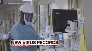 NEW VIRUS RECORDS: As COVID-19 cases continue to surge across the U.S., at least 12 states have now paused or reversed course on reopening, including Florida hitting a record-high with more than 18,000 new cases in the last 48 hours. Trevor Ault reports. abcn.ws/3g5gJ0l | ABC World News Tonight with David Muir