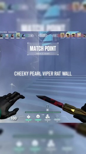 Cheeky Pearl Viper Rat Wall #valorant #valorantclips #viper #lineup #fyp