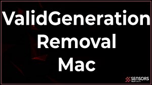 ValidGeneration Mac Virus Removal