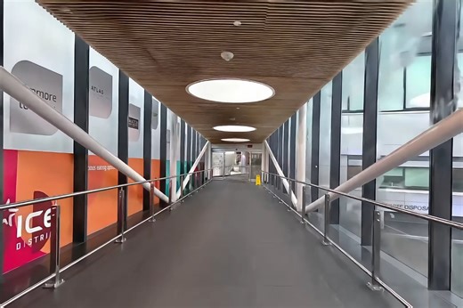 XGRIDS on Instagram: "Long corridors, multiple floors, shifting slopes, glass walkways, crowds, mixed lighting — this scan had nearly every real-world condition that usually breaks #3DCapture. Yet the full 950m path held together as a coherent dataset, with drift corrected in #LCC Studio and #3DGS delivering a stable, readable reconstruction. Stress tests like this matter because they demonstrate where 3D capture stands today: not just usable, but reliable at real-environment scale. That’s the t
