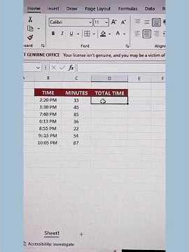 MS Excel me total time kaise nikalte hai..How to calculate total time in MS EXCEL 🙂