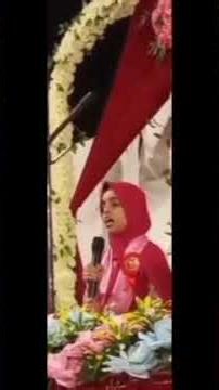 Speech of Bibi Masooma e Qum Recited by Zainab Fatima