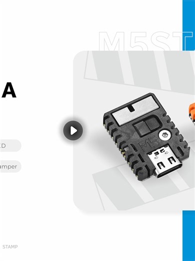 M5Stack New: Stamp-S3A Compact Embedded Module