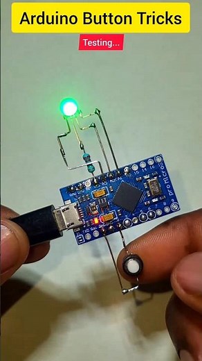 Arduino Button Tricks 🔥🔥 #rawcircuit #diyprojects #arduino