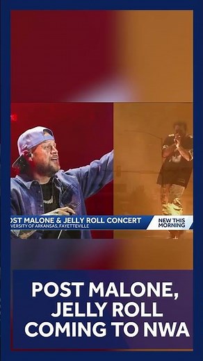 Post Malone, Jelly Roll to perform at Razorback Stadium this weekend