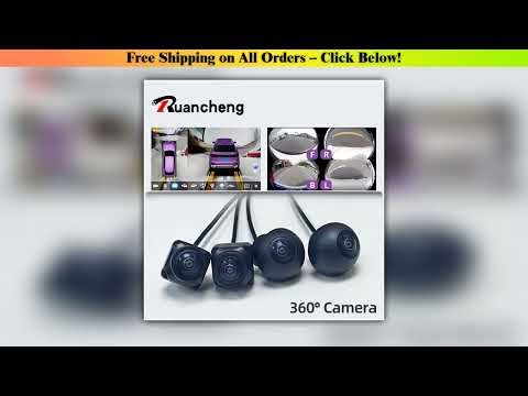 360 panoramic camera 720P HD rearfrontleftright view lens 360 panoramic accessories car android rad