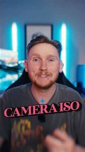 Camera's ISO in 15 seconds!#cameraknowledge #filmtips
