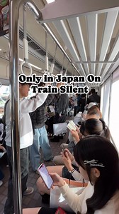 196K views · 4.5K reactions | Silent on Train Japanese ❤️ #japan #train #silent #livinginjapan #japanreels | Sizuka naide | Facebook
