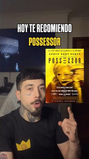 😨 POSSESSOR | ¿Y si alguien pudiera controlar tu cuerpo? #Movies #FilmTok #Shorts #terror