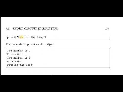 loop control statements in Python