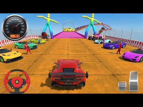 🏎️Superhero Car Stunt Master - Crazy Supercar Mega Ramp Race – Impossible Stunts! 🚗🔥