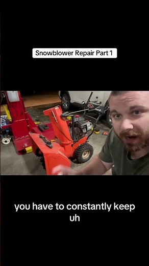 Snowblower Repair Part 1 #diy #automobile #mechanic