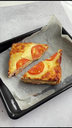 Oven Baked Cheese and Ham Sandwich Recipe