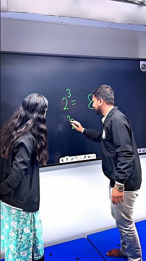 Nidhi Ma'am Kitni Smart Hai? 😍#class8maths #class8mathstricks #ganittricks #biharboardclass8 #yt