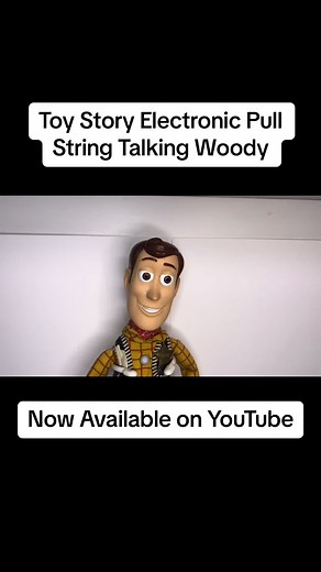 The Toy Story Electronic Pull String Talking Woody review is now available on YouTube. Special thanks to LittleGreenAlien for letting me use his footage. Please subscribe to his YouTube channel. #sheriffwoody #youtube
