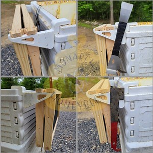 Apimaye Magnetic 2 Frame Holder Set (2)-magnetic Hive Tool Holder-beehive Inspection Perch-hive Frame Holder-beehive Accessories-beekeeping - Etsy