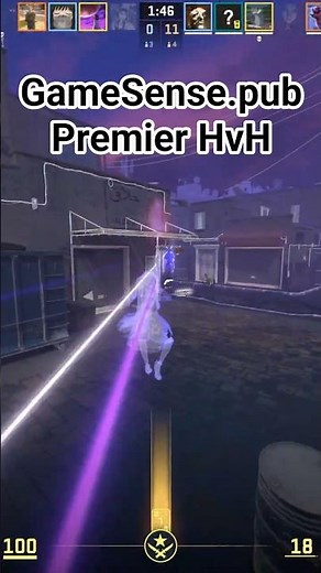 Cs2 Premier HvH ft. GameSense.pub
