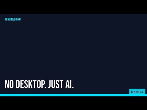 No Desktop, No Files — This AI IS the Operating System