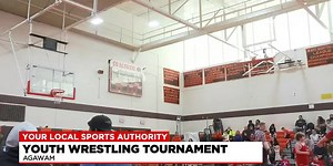 Agawam High School hosts wrestling tour